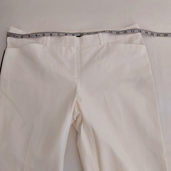 Lafayette 148 strip downtown stretch side stripe pants - Picture 13 of 15